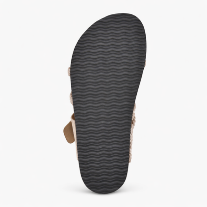 Keffios™ Comfort Leather Sandals