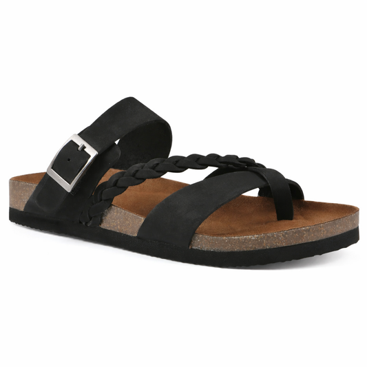 Keffios™ Comfort Leather Sandals