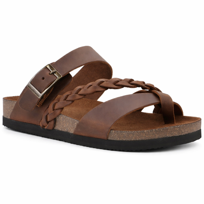 Keffios™ Comfort Leather Sandals