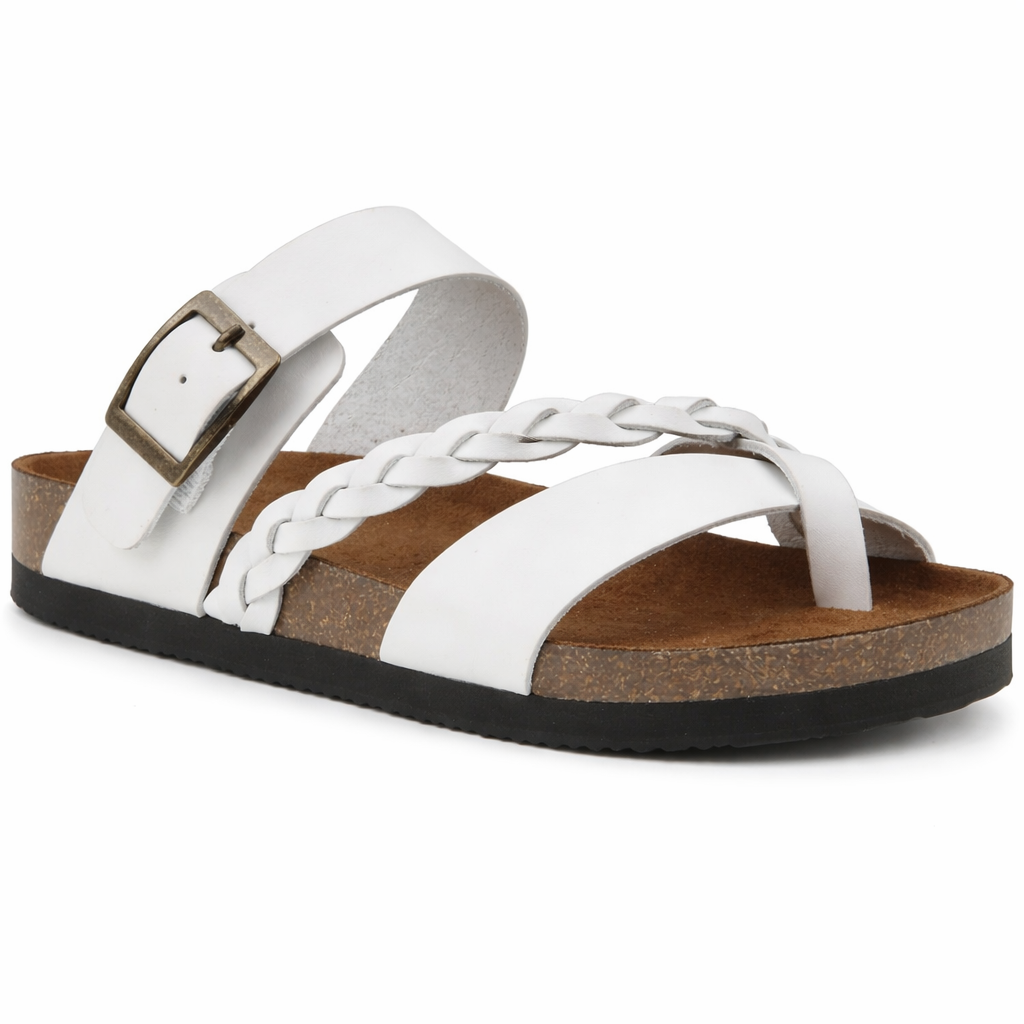 Keffios™ Comfort Leather Sandals