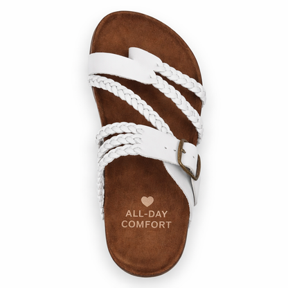 Keffios™ Comfort Leather Sandals