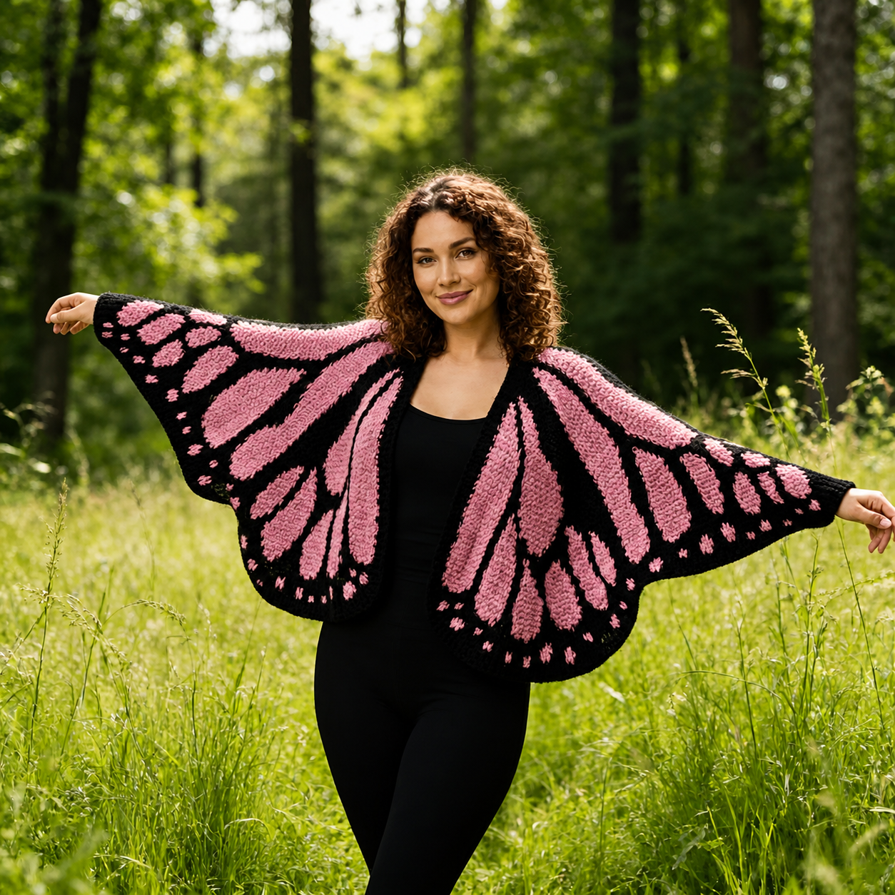 Keffios - Butterfly Cardigan